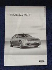 Ford mondeo st220 preisliste - ford,