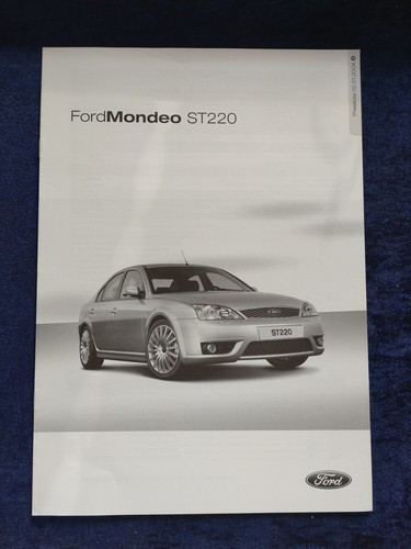 Ford mondeo st220 preisliste - ford,