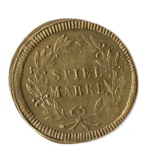 Spielmarke rechenpfennig - spielmarke,