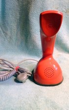 Seltenes Vintage Cobra Kobra Telefon LM Ericsson in ROT Schweden 50er