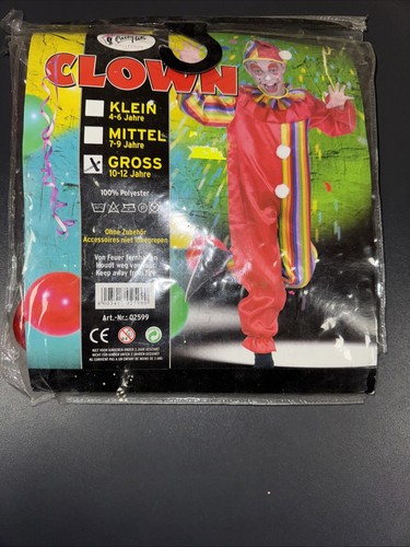 Kinderkostüm karneval clown - kinderkostüm,