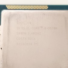 Intel core 3570 - core, i5-3570