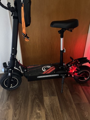Scooter schwarz rot - s5, mit