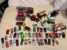 Auto Matchbox Autoset Feuerwehr Hubschrauber Traktor Gabelstapler Konvolut Paket