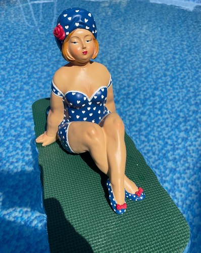 Frau badefrau deko figur - frau,
