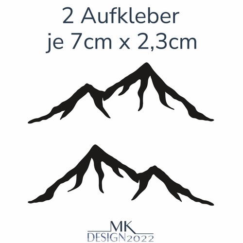 Berge mountain aufkleber mtb - berge,