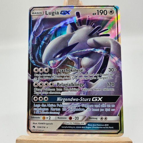Pokémon karte lugia gx - pokémon,
