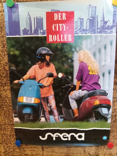 Poster wandposter vespa - wandposter,