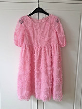 H&M festliches Mädchen Kleid Hochzeit Taufe Geburtstag Schulanfang Gr. 128 NEU