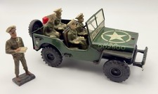 Arnold Militär Jeep mit Masse Figuren