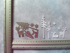 Stanzschablonen Set Weihnachten/Winter - RAR