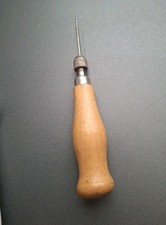 Nähale Handnähtewerkzeug mit Holzgriff für Lederhandwerk Nähale  Nadel nähen