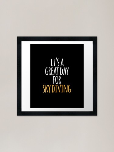 Great day for sky - a,