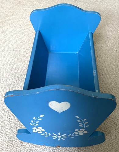 Puppenwiege puppenbett aus - puppenbett,