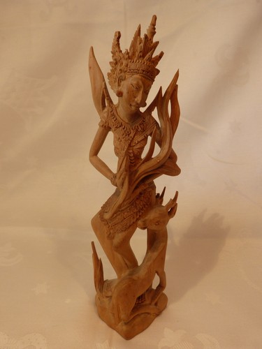 Handgeschnitzte figur - figur, /