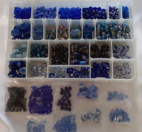 Restposten blaue perlen - restposten,