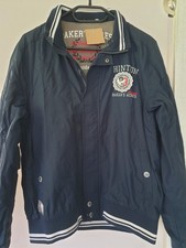 Jacke, Blouson, blau, Bakers