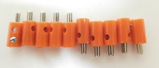 10 Stecker ORANGE z.B. für