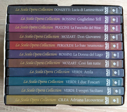 Dvd box mit dvds scala - la,