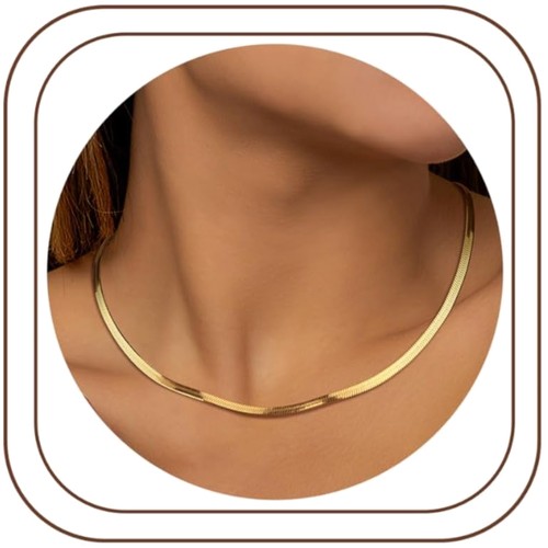 Damen goldkette schlangen - damen,