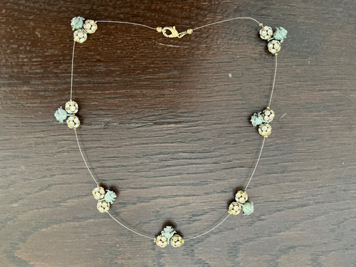 Collier von rosa - collier, mit