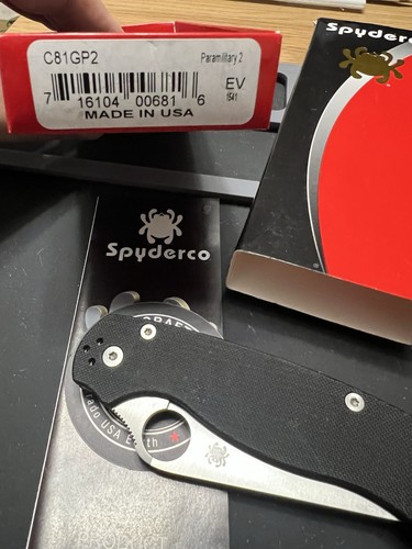Spyderco paramilitary no - spyderco, 2(no