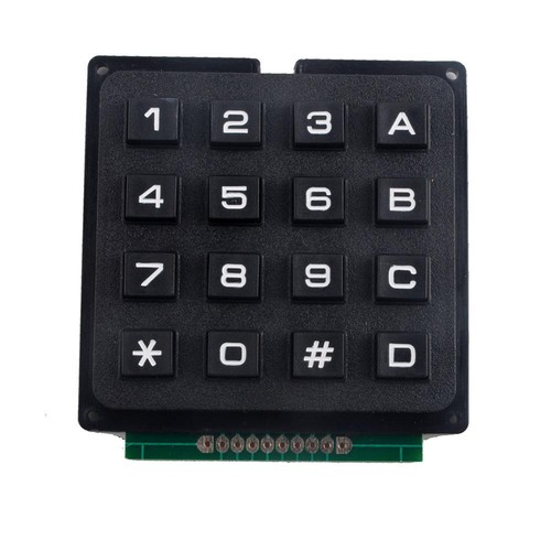 4x4 keypad keyboard matrix - keypad,