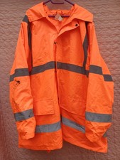 Arbeitsjacke 5XL Regenjacke Groß Orange