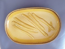 VINTAGE / 70-ER/ SPARGELPLATTE / SERVIEPLATTE