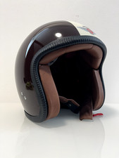 Davida 92 Jethelm, braun/creme, offen, Gr.XXL 64