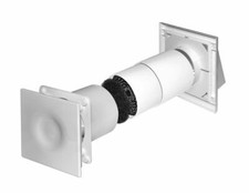 125 mm Einzelraum Wärmerückgewinnungsset Abzieher Lüfter Abzug Versorgung Frischluft HRU 