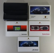 Bordmappe + Betriebsanleitung Porsche 911 Carrera Typ 996 Mdj. 2003 von 04/2002