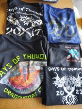 T-Shirt * Konvolut ' DAYS OF THUNDER * Drachenboot * 5 Stück
