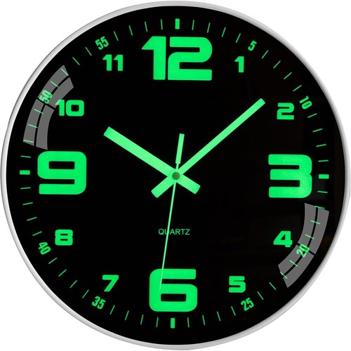 Wanduhr leuchtend bürouhr - wanduhr,