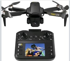 Toladrone TD12LCD Drohne mit Kamera Faltbar Quadrocopter Bürstenlos