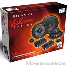 Hifonics 200 Watt 16,5cm 2-Wege Auto Lautsprecher Set 165mm Boxen Vulcan VX-6.2C