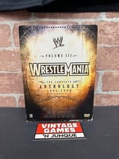 WWE Wrestlemania Anthology: Vol. 3 DVD, 2005, 5-Disc Set 1995-1999