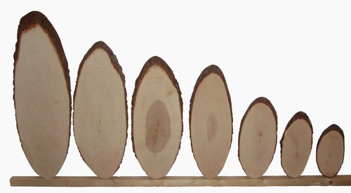 Brotzeitbrett rindenscheibe - brotzeitbrett,