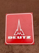 Original deutz schild traktor - schild,
