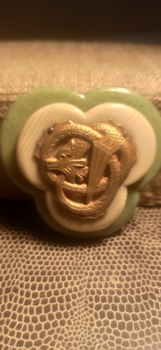 Antike brosche art deco - art,