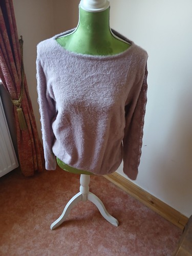 Damen flauschpullover - flauschpullover, /