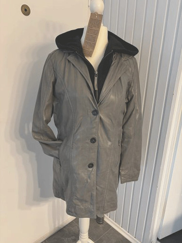 Lederjacke 1 aus - 2-in-1,