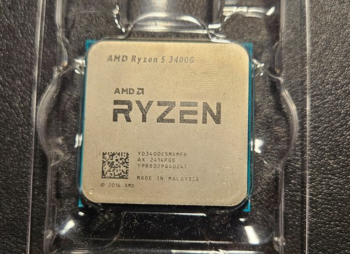 Amd ryzen 3400g vega - amd, 5