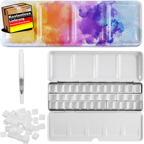 Aquarellkasten leerkasten - aquarellkasten,