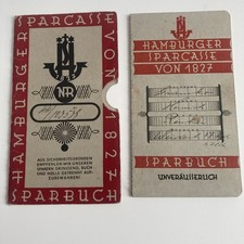 Sparbuch 1933 Hamburger