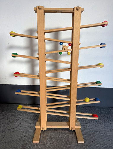 Große holz kugelbahn - große,