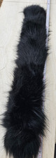 Toller schwarzer Pelz Kragen