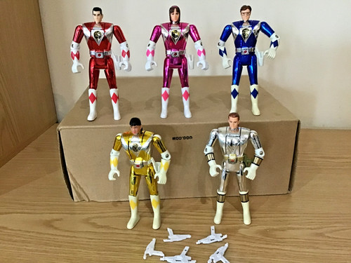 Konvolut power rangers mighty - konvolut,