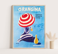 Vintage Orangina Poster