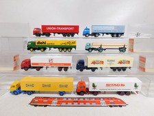 8x Wiking H0 1:87 LKW MB 390 502 543 Diehl IKEA Sitag Union Computer #DP606-2